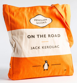«Экосумка Penguin Jack Kerouac On The Road (5060312810235)», бренда Penguin - фото №1 - миниатюра