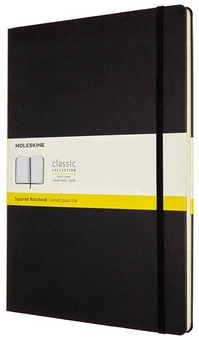  «Блокнот Moleskine Classic А4 Клетка Черный (QP111)», бренда Moleskine - фото №1 - миниатюра