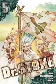 Бумажная книга «Dr. STONE. Volume 5», автор Риитиро Инагаки - фото №1 - миниатюра
