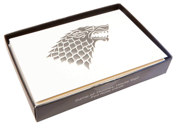 Паперова книга «Game of Thrones: House Sigil Foil Note Cards» - фото №1 - мініатюра