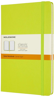  «Блокнот Moleskine Classic Лінійка Лимонний зелений (QP060C2)», бренду Moleskine - фото №1 - мініатюра
