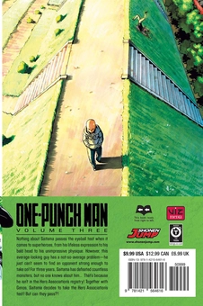 Паперова книга «One-Punch Man. Volume 3», автор One - фото №3 - мініатюра