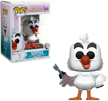 «Коллекционная фигурка Funko POP! Little Mermaid Scuttle 10 см (FK40105)», бренда Funko Pop - фото №2 - миниатюра