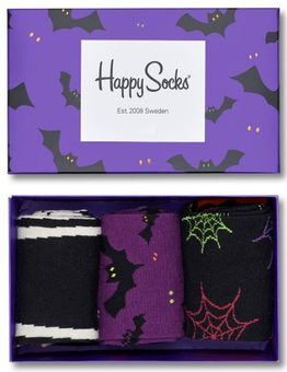 «Носки Happy Socks Halloween Gift Box 3 пары 36-40 р (XHAL08-9001)», бренда Happy Socks - фото №1 - миниатюра