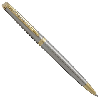  «Шариковая ручка Waterman Hemisphere Stainless Steel GT (22 010)», бренда Waterman - фото №1 - миниатюра