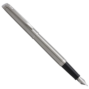 «Перьевая ручка Waterman Hemisphere Stainless Steel CT (12 004)», бренда Waterman - фото №1 - миниатюра