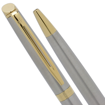  «Шариковая ручка Waterman Hemisphere Stainless Steel GT (22 010)», бренда Waterman - фото №2 - миниатюра