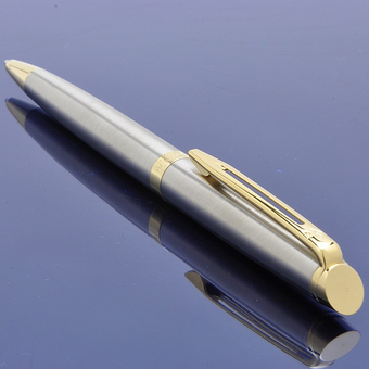  «Шариковая ручка Waterman Hemisphere Stainless Steel GT (22 010)», бренда Waterman - фото №3 - миниатюра