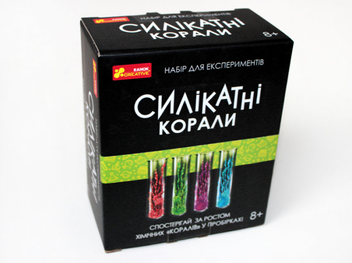 «Набір для експериментів Ranok-Creative Силікатні корали (12132096У)», бренду Ranok-Creative - фото №2 - мініатюра