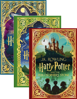 Книга Harry Potter MinaLima Edition (комплект із 3 книг)» – Джоан