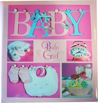  «Фотоальбом EVG 10x15x56 Baby collage Pink (BKM4656 Baby collage Pink UA)», бренда EVG - фото №1 - миниатюра