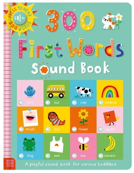 Бумажная книга «300 First Words Sound Book», автор Сара Крис - фото №1 - миниатюра