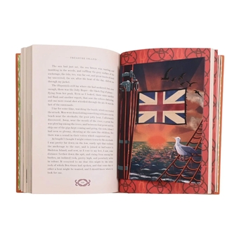 Бумажная книга «Treasure Island (MinaLima Edition)», автор Роберт Льюис Стивенсон - фото №8 - миниатюра