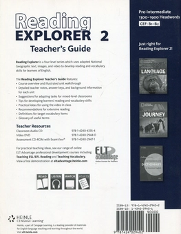 Паперова книга «Reading Explorer 2 Teachers Boo», авторів Пол Макінтайр, Ненсі Дуглас - фото №2 - мініатюра