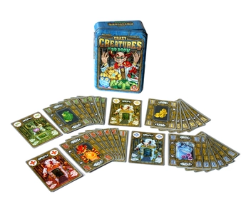  «Настольная игра White Goblin Games Crazy Creatures of Dr. Doom (12516)», бренда White Goblin Games - фото №5 - миниатюра