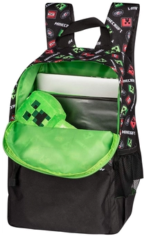  «Рюкзак JINX Minecraft Scatter Creeper (JINX-8488)», бренда JINX - фото №2 - миниатюра
