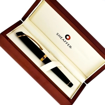  «Перьевая ручка Sheaffer Valor черная (Sh935004)», бренда Sheaffer - фото №4 - миниатюра