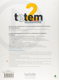 Паперова книга «Totem. Niveau 2. Guide pedagogique», авторів Жан-Т’єррі Ле Бугнек, Марі-Хосе Лопес - фото №2 - мініатюра