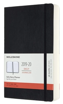  «Ежедневник Moleskine 2019-2020 Черный (DSB18DC3Y20)», бренда Moleskine - фото №1 - миниатюра