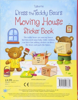 Бумажная книга «Dress the Teddy Bears. Moving House Sticker Book», автор Фелисити Брукс - фото №2 - миниатюра