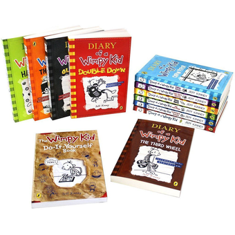 Паперова книга «Diary Of A Wimpy Kid Collection. 12 Book Slipcase », автор Джефф Кінні - фото №2 - мініатюра