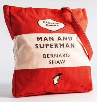 «Экосумка Penguin George Bernard Shaw Man and Superman (5060312810389)», бренда Penguin - фото №1 - миниатюра