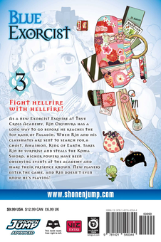 Паперова книга «Blue Exorcist. Volume 3», автор Кадзуе Като - фото №2 - мініатюра