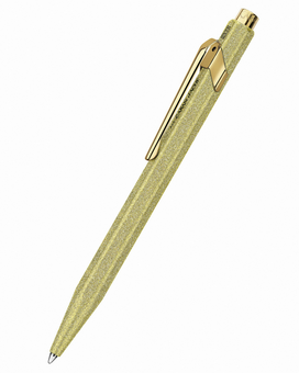  «Ручка Caran d'Ache 849 Sparkle Золотистая (CC0849.019)», бренда Caran d'Ache - фото №2 - миниатюра