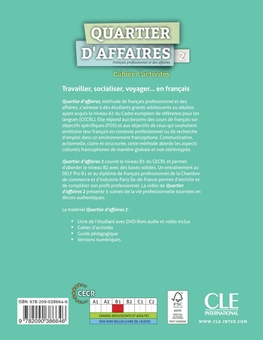 Бумажная книга «Quartier daffaires B1 Cahier Dexercices», авторов Мартин Демаре, Мари Пас Росильо, Патрисия Маккотта - фото №2 - миниатюра