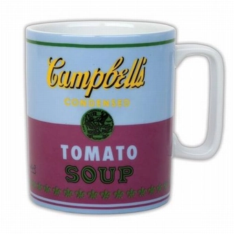 Бумажная книга «Andy Warhol Campbell's Soup Red Violet Mug» - фото №1 - миниатюра