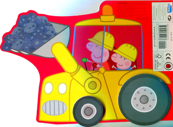 Бумажная книга «Peppa Pig. Digger World» - фото №2 - миниатюра