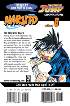 Паперова книга «Naruto. Volume 6», автор Масаси Кісімото - фото №2 - мініатюра