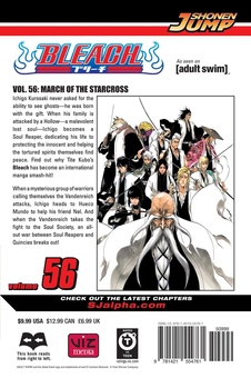 Паперова книга «Bleach. Volume 56», автор Тайто Кубо - фото №3 - мініатюра