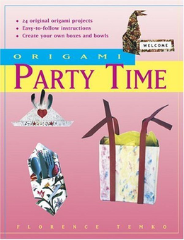 Паперова книга «Origami Party Time », автор Флоренс Темко - фото №1 - мініатюра