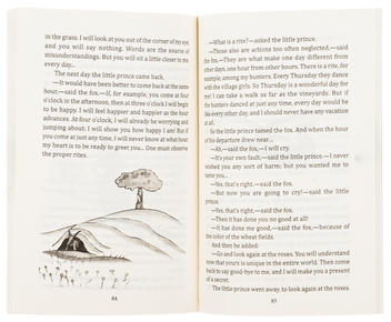 Паперова книга «The Little Prince», автор Антуан де Сент-Екзюпері - фото №5 - мініатюра