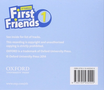 Бумажная книга «First Friends Level. Class Audio CD», автор Сьюзан Лануцци - фото №3 - миниатюра