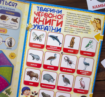 Паперова книга «Тварини. Міні-лепбук. НУШ» - фото №6 - мініатюра