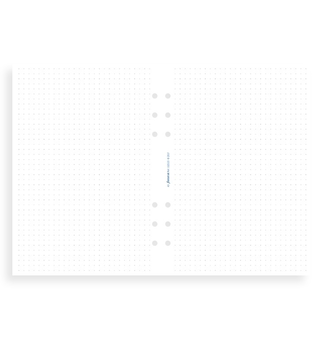  «Комплект бланков Filofax Pocket White Точка (132561)», бренда Filofax - фото №2 - миниатюра