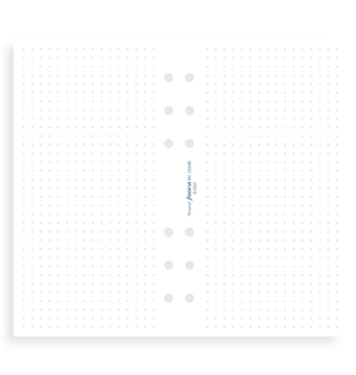  «Комплект бланков для органайзера Filofax Personal в точку white (132680)», бренда Filofax - фото №2 - миниатюра