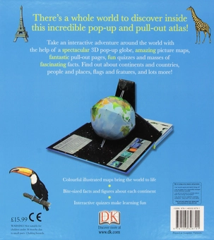 Бумажная книга «The Pop-Up, Pull-Out, Picture Atlas», автор Андреа Пиннингтон - фото №2 - миниатюра