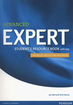 Бумажная книга «Advanced Expert (3rd Edition) Student's Resource Book with Answer Key», автор Ян Белл - фото №1 - миниатюра