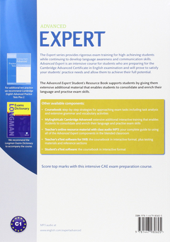 Бумажная книга «Advanced Expert (3rd Edition) Student's Resource Book with Answer Key», автор Ян Белл - фото №2 - миниатюра