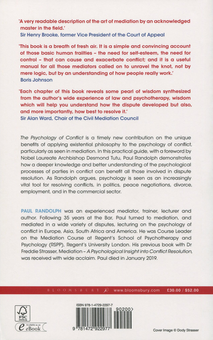 Бумажная книга «The Psychology of Conflict. Mediating in a Diverse World», автор Пол Рэндольф - фото №2 - миниатюра