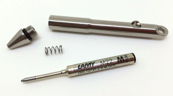  «Стержень шариковый Lamy M22 0.8 мм синий (1613382)», бренда Lamy - фото №4 - миниатюра