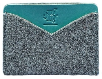  «Кард-кейс BlankNote 5.0 Тиффани Фетр (BN-KK-5-felt-tiffany)», бренда BlankNote - фото №1 - миниатюра