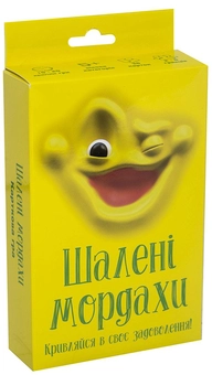 «Настольная игра Strateg Шалені мордахи (30857)», бренда Strateg - фото №1 - миниатюра