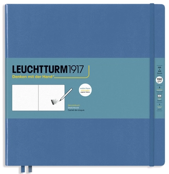 «Скетчбук Leuchtturm1917 Square Деним (362361)», бренда Leuchtturm1917 - фото №1 - миниатюра