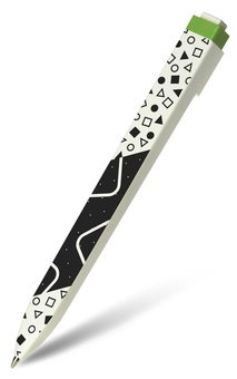  «Шариковая ручка Moleskine Go Pattern Green 1.0 (EW8T1CMPHK10TAG)», бренда Moleskine - фото №1 - миниатюра