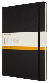  «Блокнот Moleskine Classic А4 Линейка Черный (QP110)», бренда Moleskine - фото №1 - миниатюра