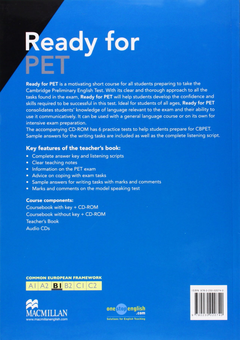 Бумажная книга «Ready for Pet. Teacher's Book», автор Ник Кенни - фото №2 - миниатюра